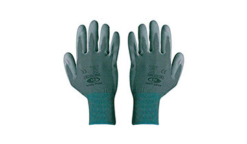 L'image montre une paire de gants de protection
