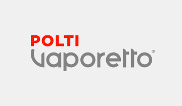 L'immagine mostra il logo di Polti Vaporetto