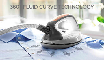 PFEU0035 fluid curve iron soleplate