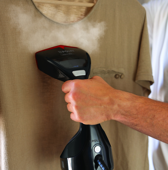 Iron vertically with ease and precision