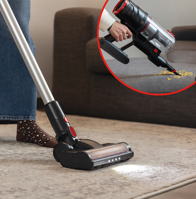 Iron vertically with ease and precision