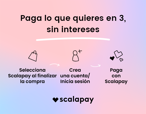 Compre y paga con Scalapay: lo que quieras en 3 cuotas, sin intereses