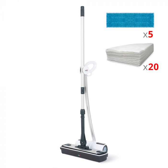 Polti Moppy White Premium: con l'extra dotazione di panni