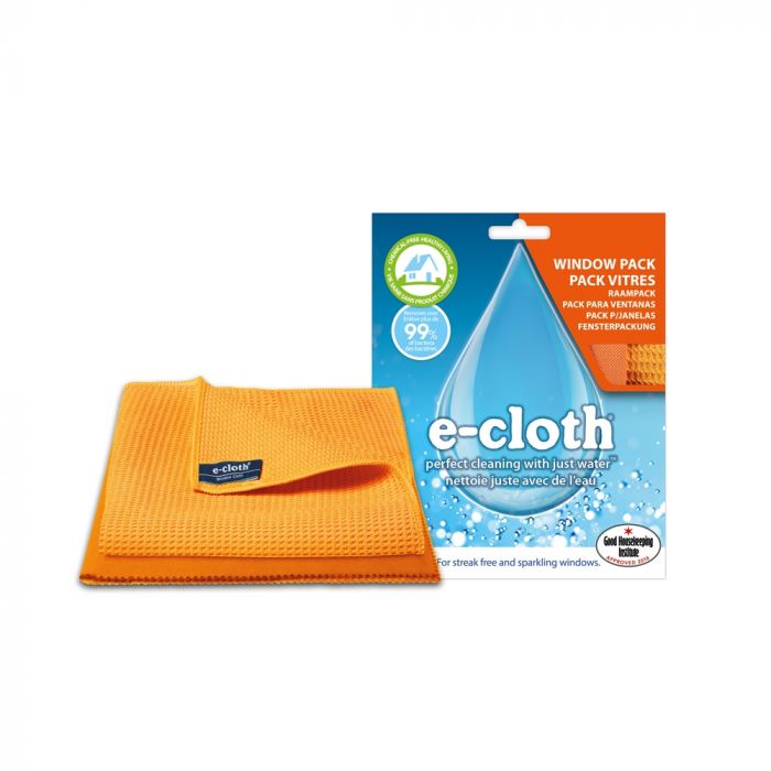 E-cloth Kit panno per pulizia vetri e panno lucidante 