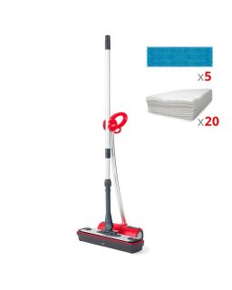 Polti Moppy Red Extradust: lavapavimenti a vapore senza filo