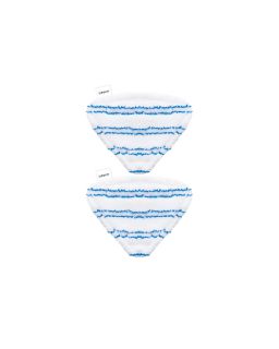 L'immagine rappresenta i due panni per spazzola triangolare di Polti Vaporetto Style