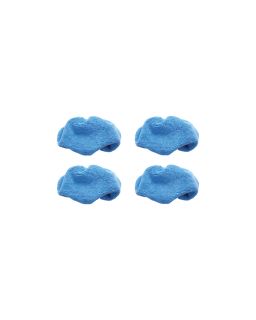 Kit of 4 sockettes for window squeegee for Polti Vaporetto Style