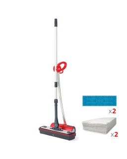 Polti Moppy Red: cordless steam floor cleaner