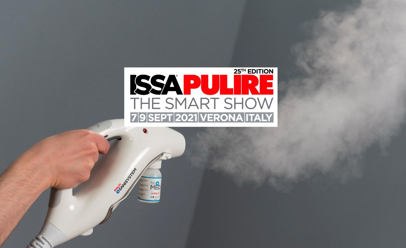 Polti at ISSA Pulire 2021: professional cleaning and steam disinfection