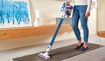 Forzaspira SLIM SR90B_Plus - lightweight vacuum-cleaner, cleaning rugs