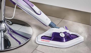 Vaporetto SV440 Double steam mop- lightweight, compact and manageable