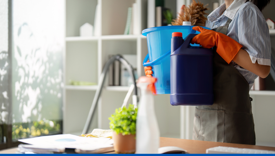 Risques des détergents toxiques sur la santé des professionnels du nettoyage